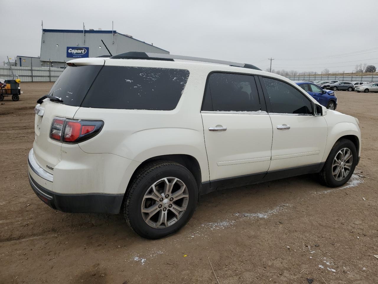 2014 GMC Acadia VIN 1GKKVSKD3EJ138076 Copart auction photo, rear end / front end damage thumbnail 3