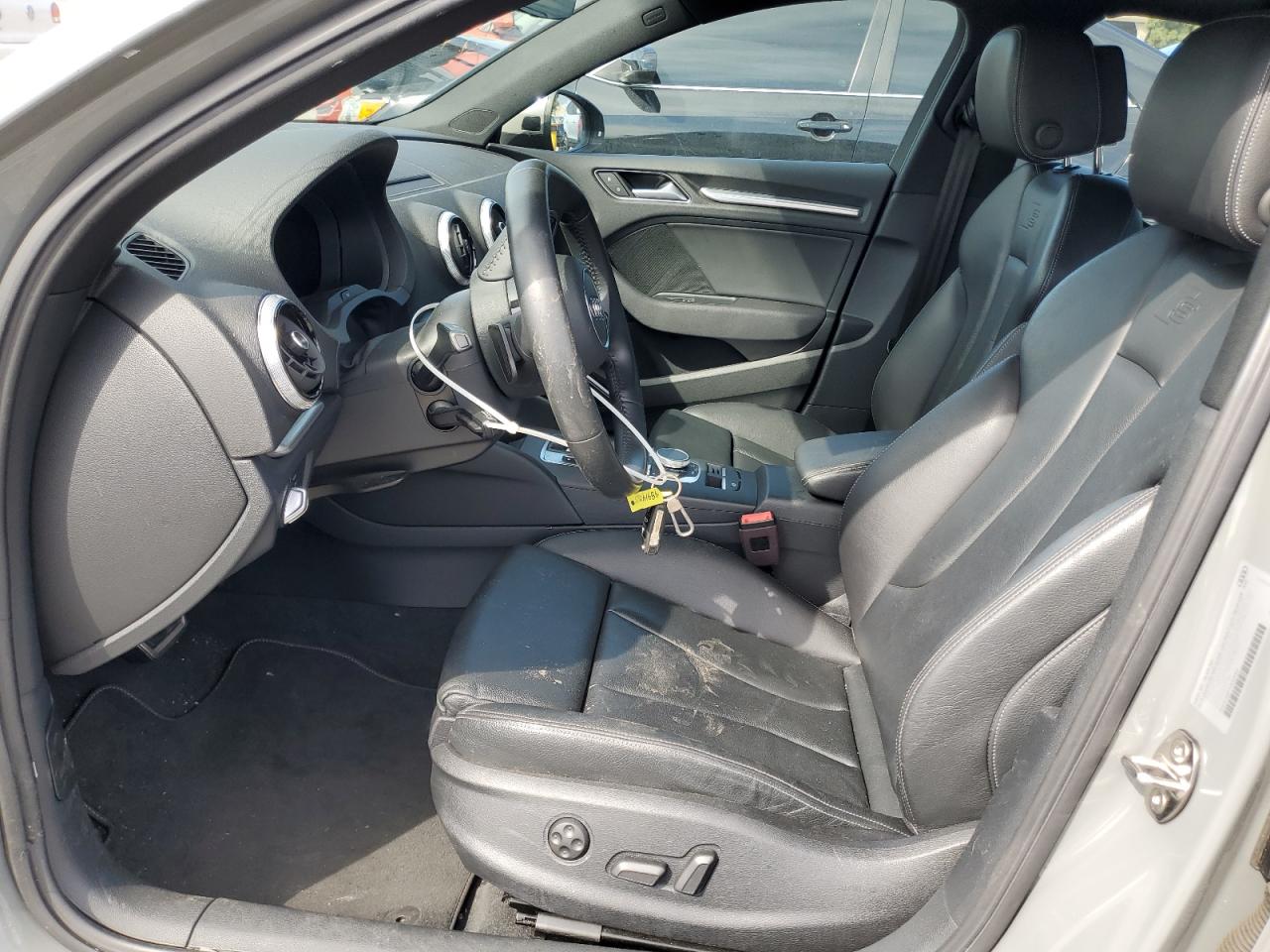 2020 Audi A3 VIN WAUCUGFF7LA004984 Copart auction photo, undercarriage / side damage thumbnail 7