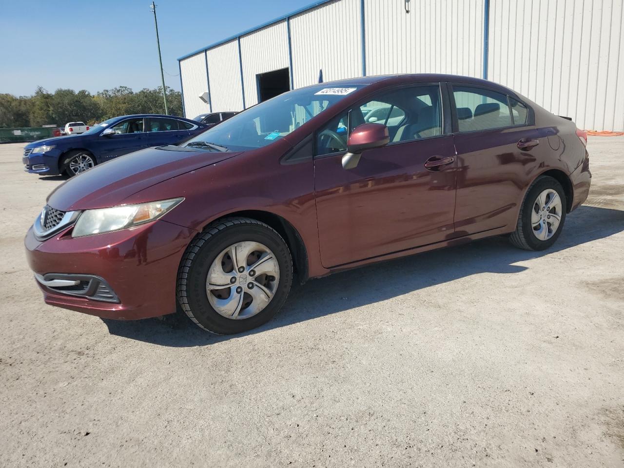 2013 Honda Civic VIN 19XFB2F52DE257466
