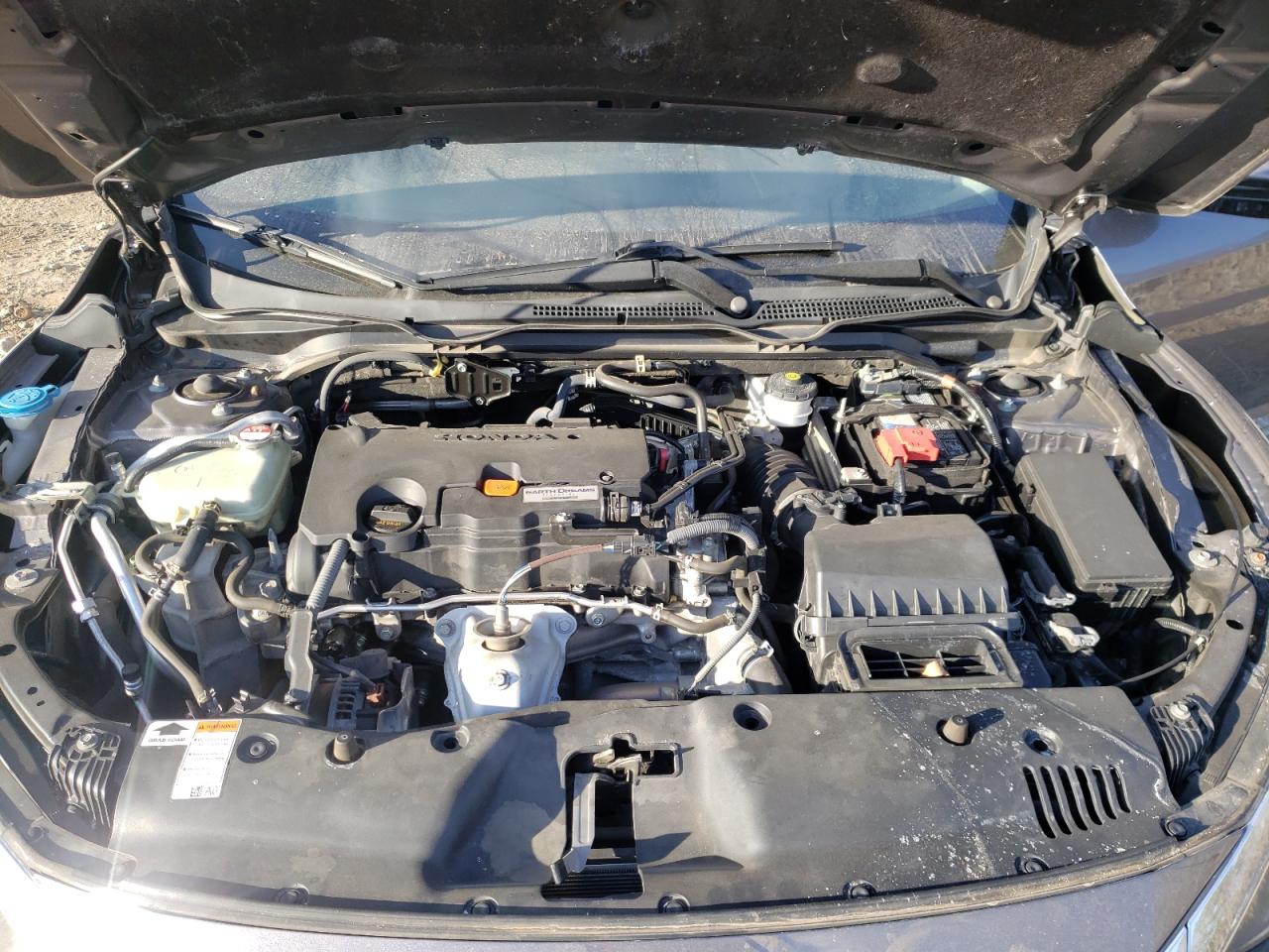 2018 Honda Civic VIN 19XFC2F54JE013181 Copart auction photo, rear end damage thumbnail 11