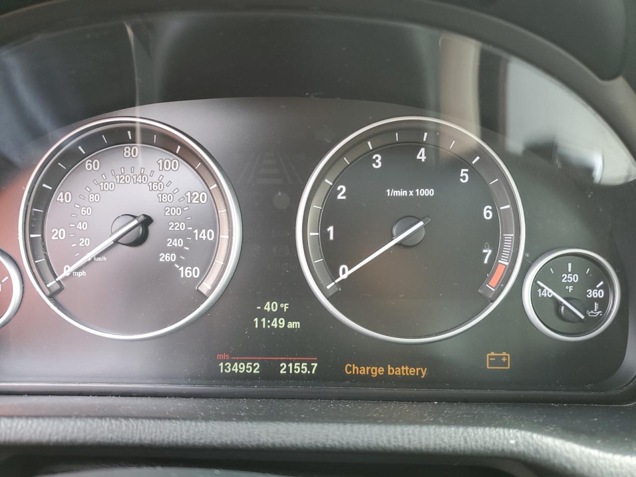2012 BMW X3 VIN 5UXWX7C53CL975504 Copart auction photo, front end / minor dent/scratches damage thumbnail 9