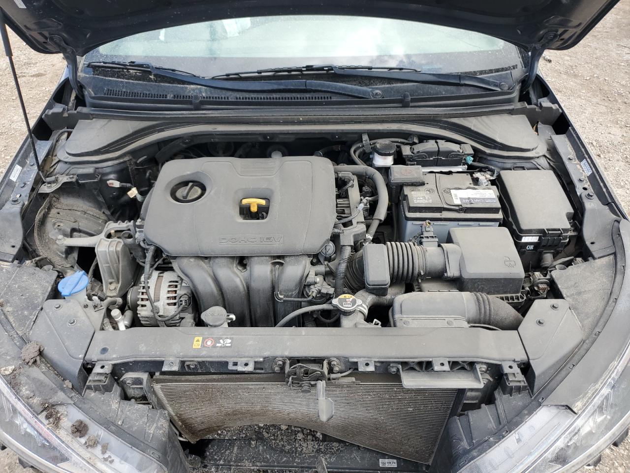 2020 Hyundai Elantra VIN KMHD84LF5LU038608 Copart auction photo, front end / minor dent/scratches damage thumbnail 11