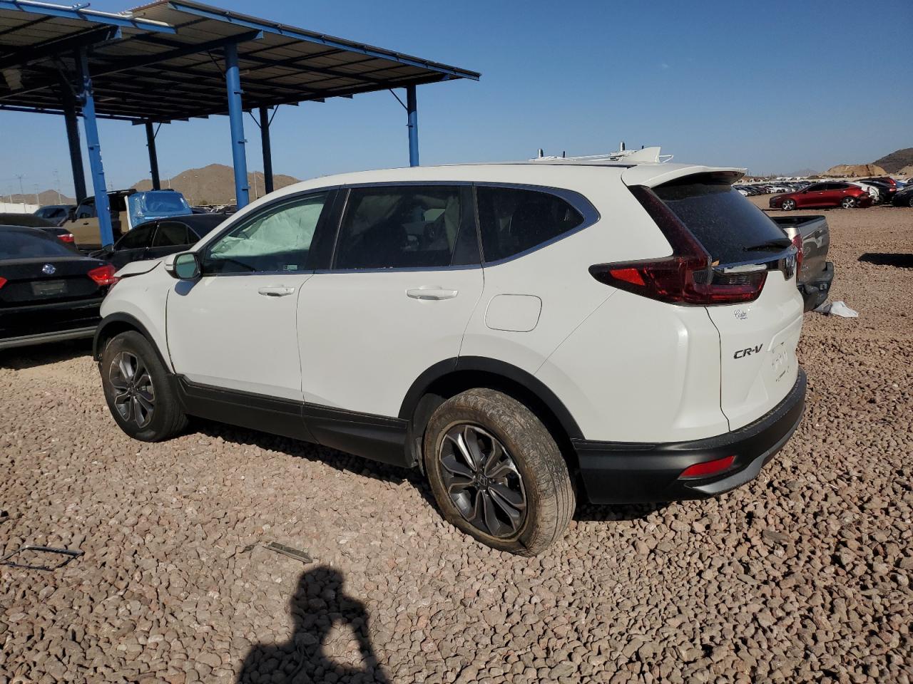 2021 Honda CR-V VIN 2HKRW2H57MH640040 Copart auction photo, undercarriage / front end damage thumbnail 2