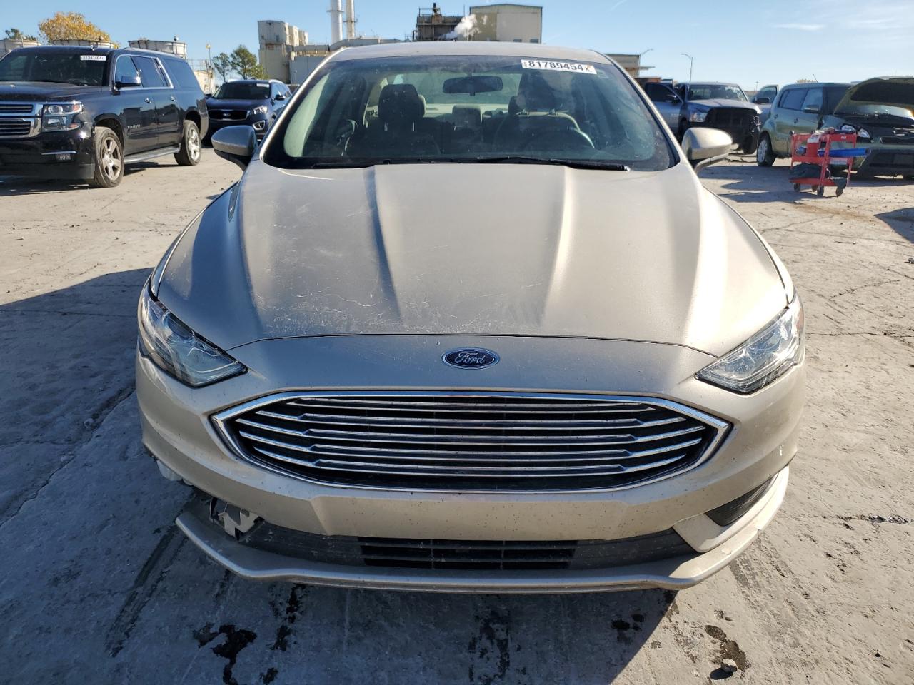 2017 Ford Fusion VIN 3FA6P0HD8HR312212 Copart auction photo, front end / undercarriage damage thumbnail 5