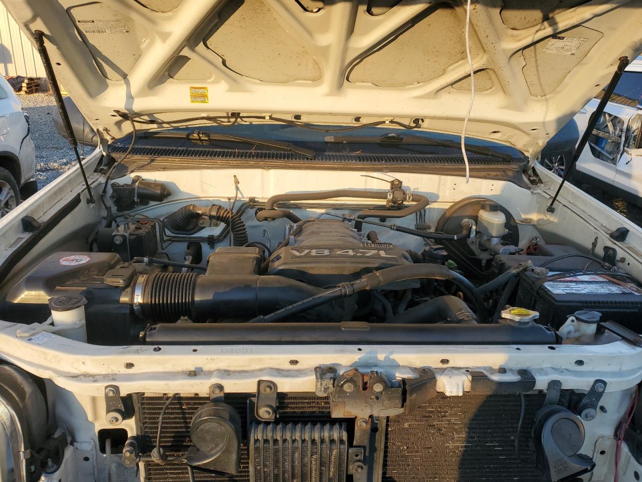 2003 Toyota Tundra VIN 5TBRT341X3S396063 Copart auction photo, vandalism damage thumbnail 11