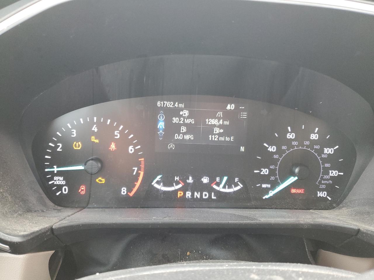 2020 Ford Escape VIN 1FMCU0H62LUA55472 Copart auction photo, front end / side damage thumbnail 9
