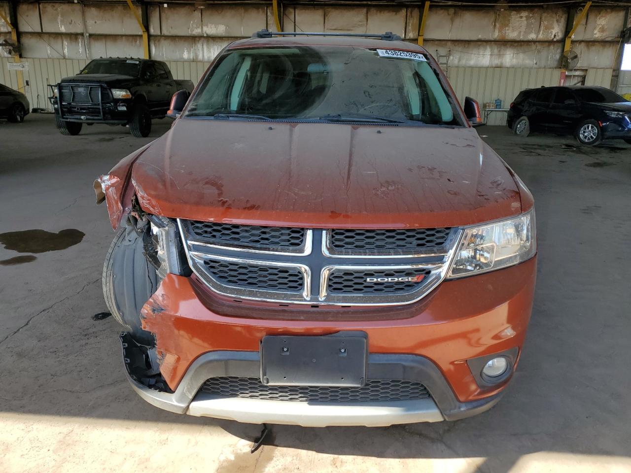 2014 Dodge Journey VIN 3C4PDCBGXET152988 Copart auction photo, front end damage thumbnail 5