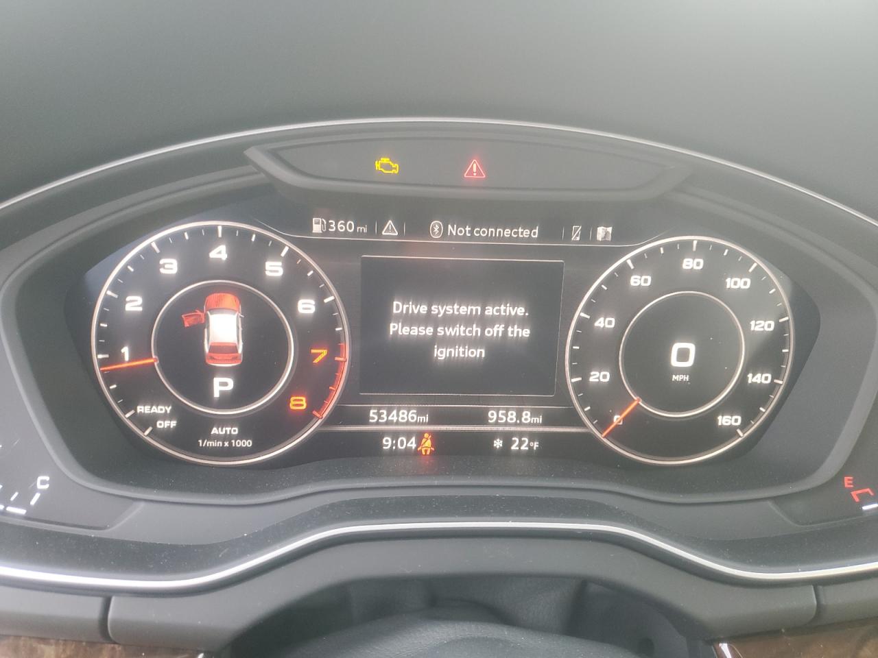 2018 Audi Q5 VIN WA1BNAFY7J2151527 Copart auction photo, front end damage thumbnail 9