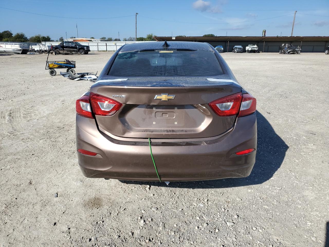 2019 Chevrolet Cruze VIN 1G1BC5SM0K7137181 Copart auction photo, front end / rear end damage thumbnail 6