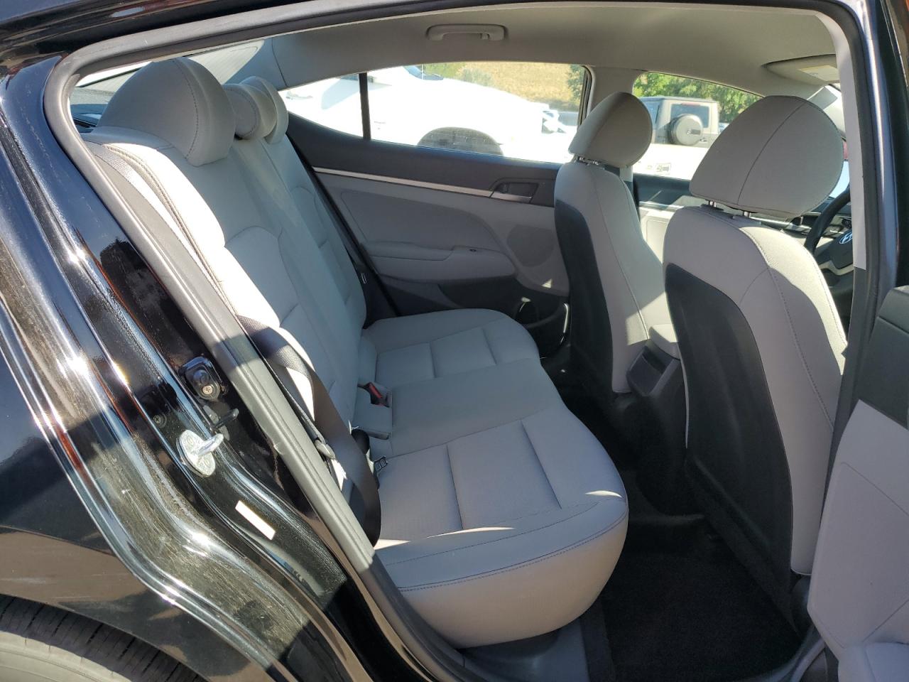 2017 Hyundai Elantra VIN KMHD74LF6HU179794 Copart auction photo, rear end / hail damage thumbnail 10