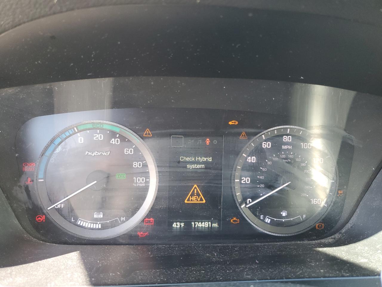 2016 Hyundai Sonata VIN KMHE24L19GA015317 Copart auction photo, minor dent/scratches damage thumbnail 9
