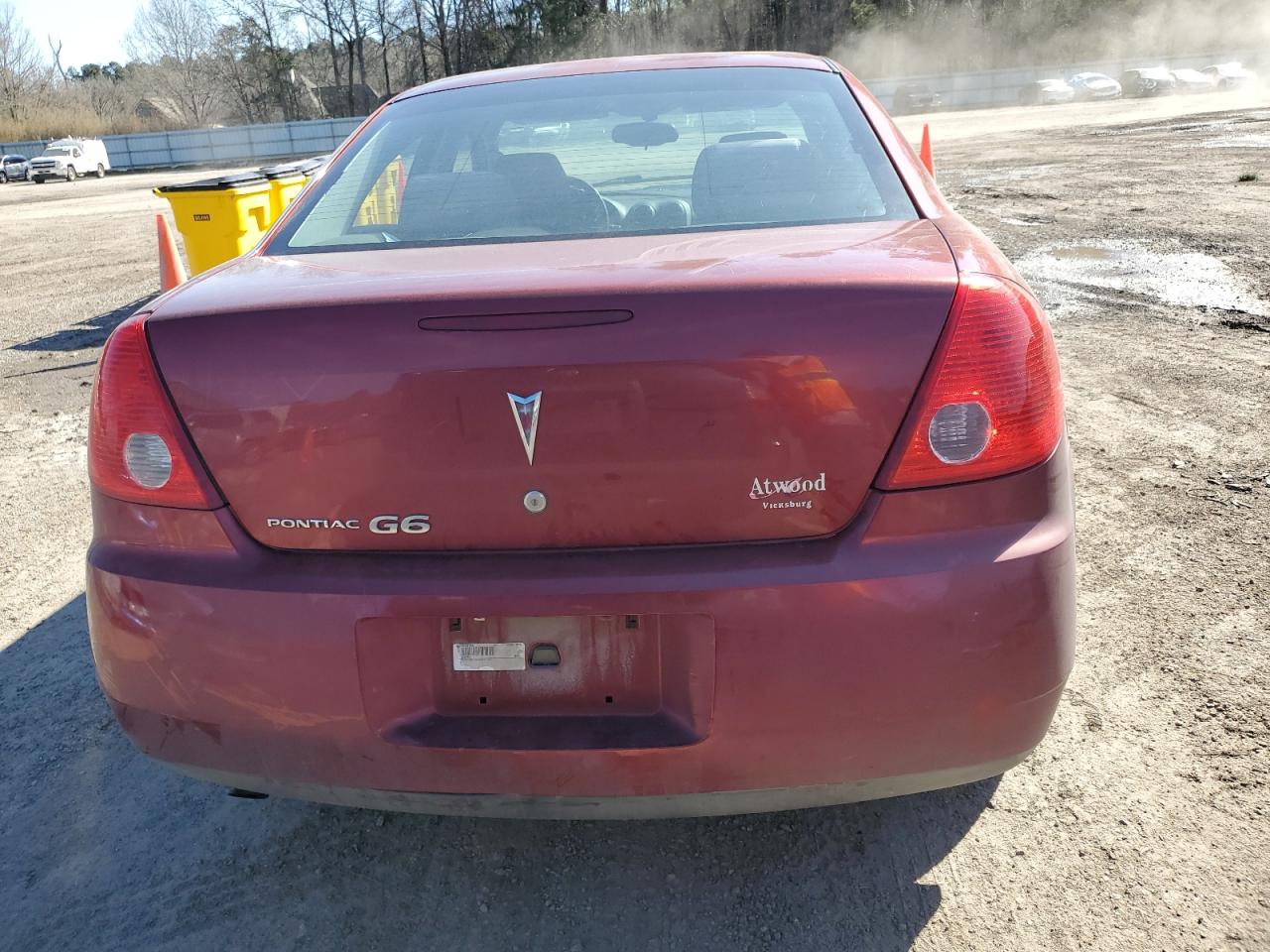 2008 Pontiac G6 VIN 1G2ZF57B184247076 Copart auction photo, front end / minor dent/scratches damage thumbnail 6