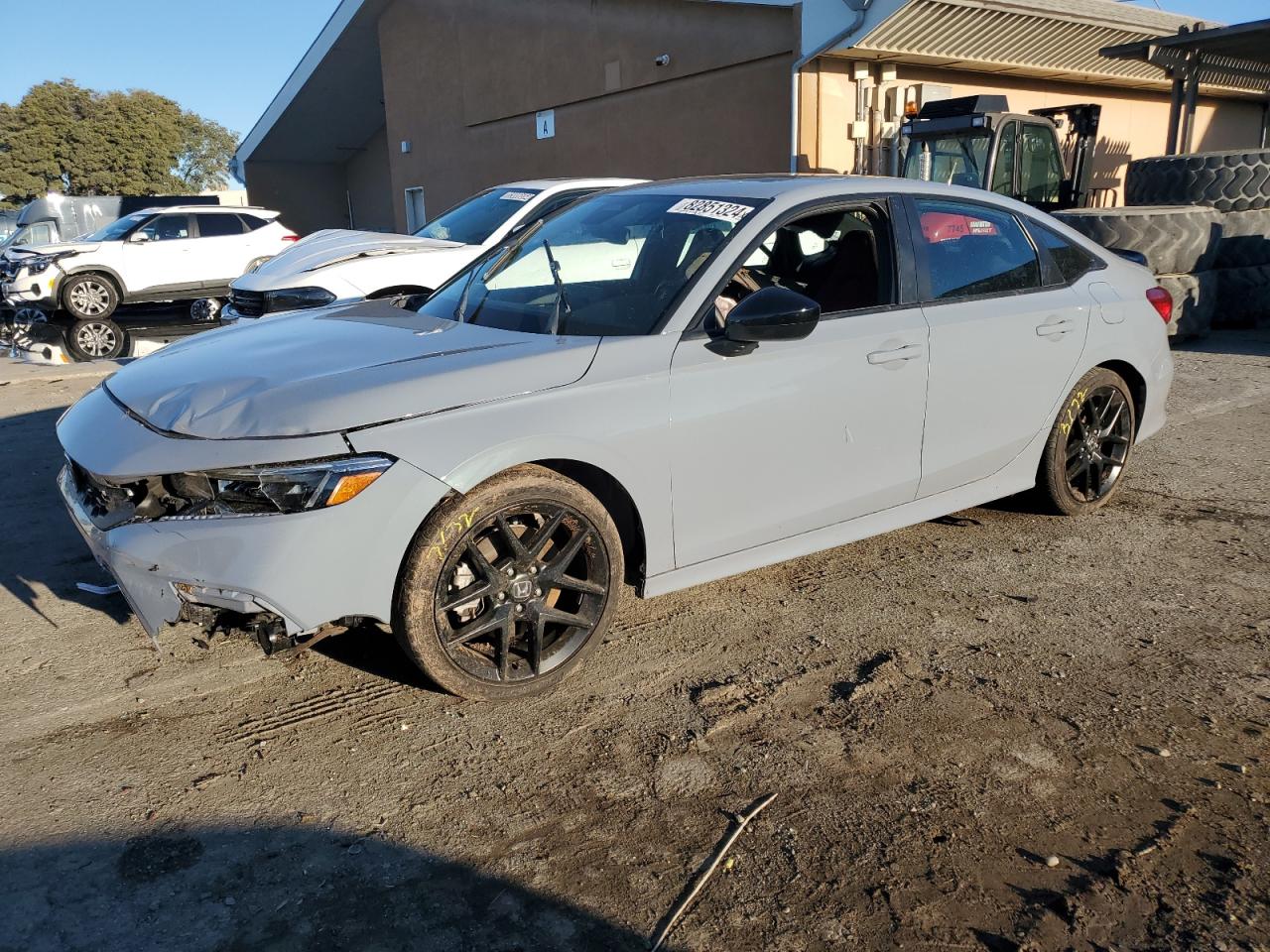 2022 Honda Civic VIN 2HGFE1E54NH472387