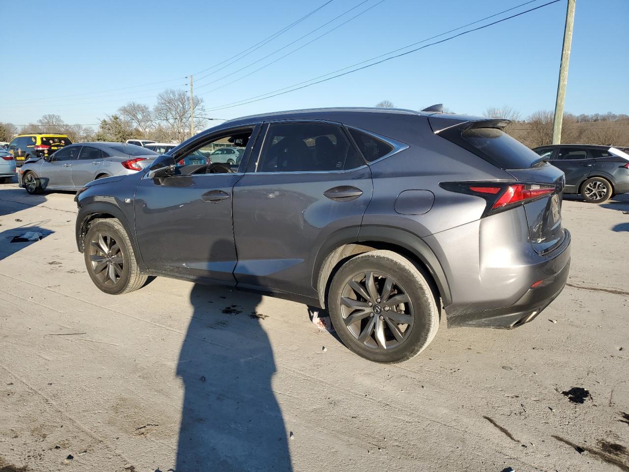 2018 Lexus NX VIN JTJYARBZ8J2089562 Copart auction photo, front end damage thumbnail 2