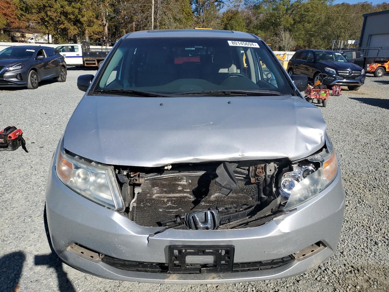 2011 Honda Odyssey VIN 5FNRL5H6XBB038571 Copart auction photo, front end damage thumbnail 5