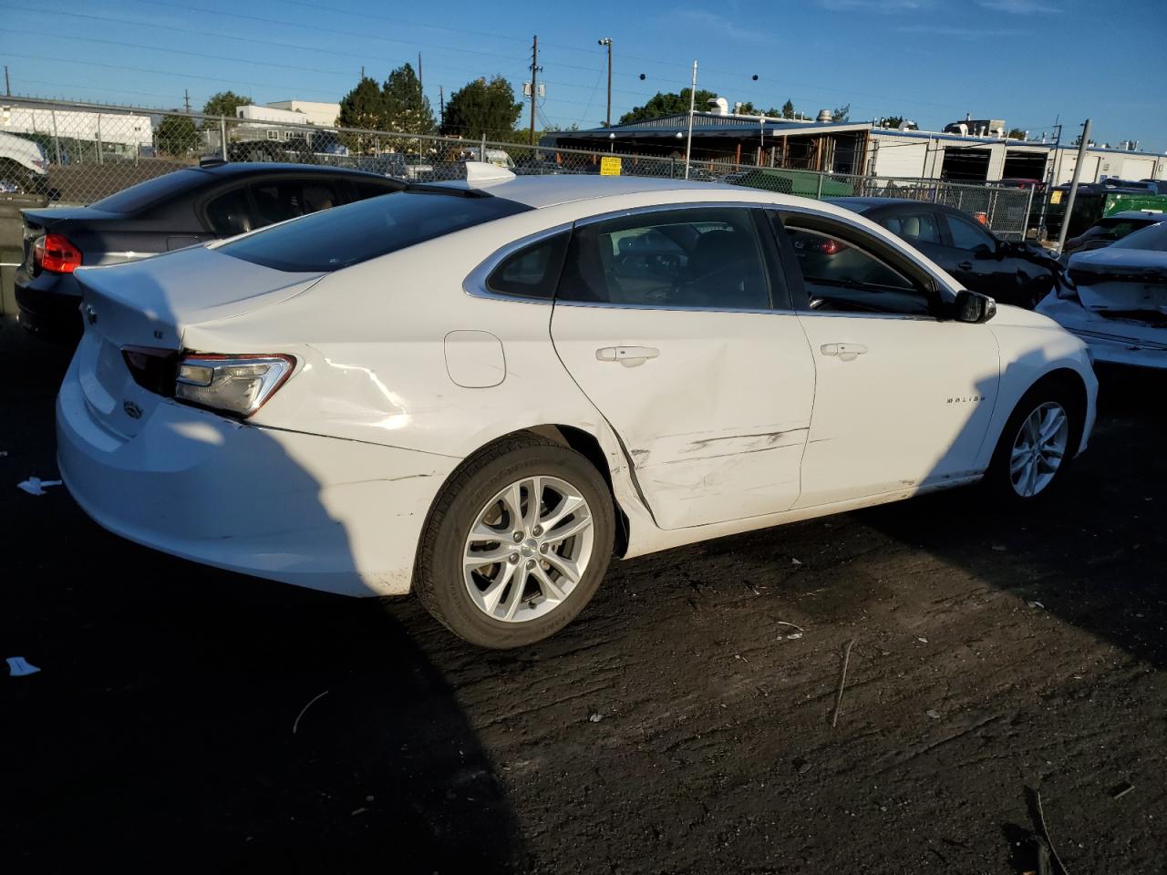 2016 Chevrolet Malibu VIN 1G1ZE5ST5GF306298 Copart auction photo, all over damage thumbnail 3