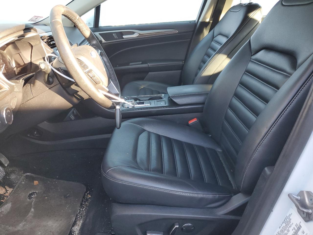 2019 Ford Fusion VIN 3FA6P0CDXKR265215 Copart auction photo, front end / undercarriage damage thumbnail 7