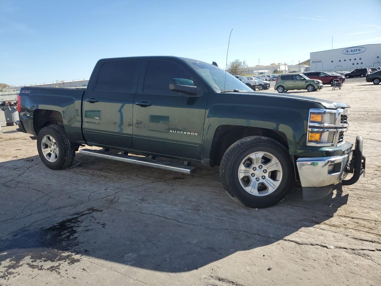 2015 Chevrolet Silverado VIN 3GCUKREC7FG275985 Copart auction photo, hail / front end damage thumbnail 4