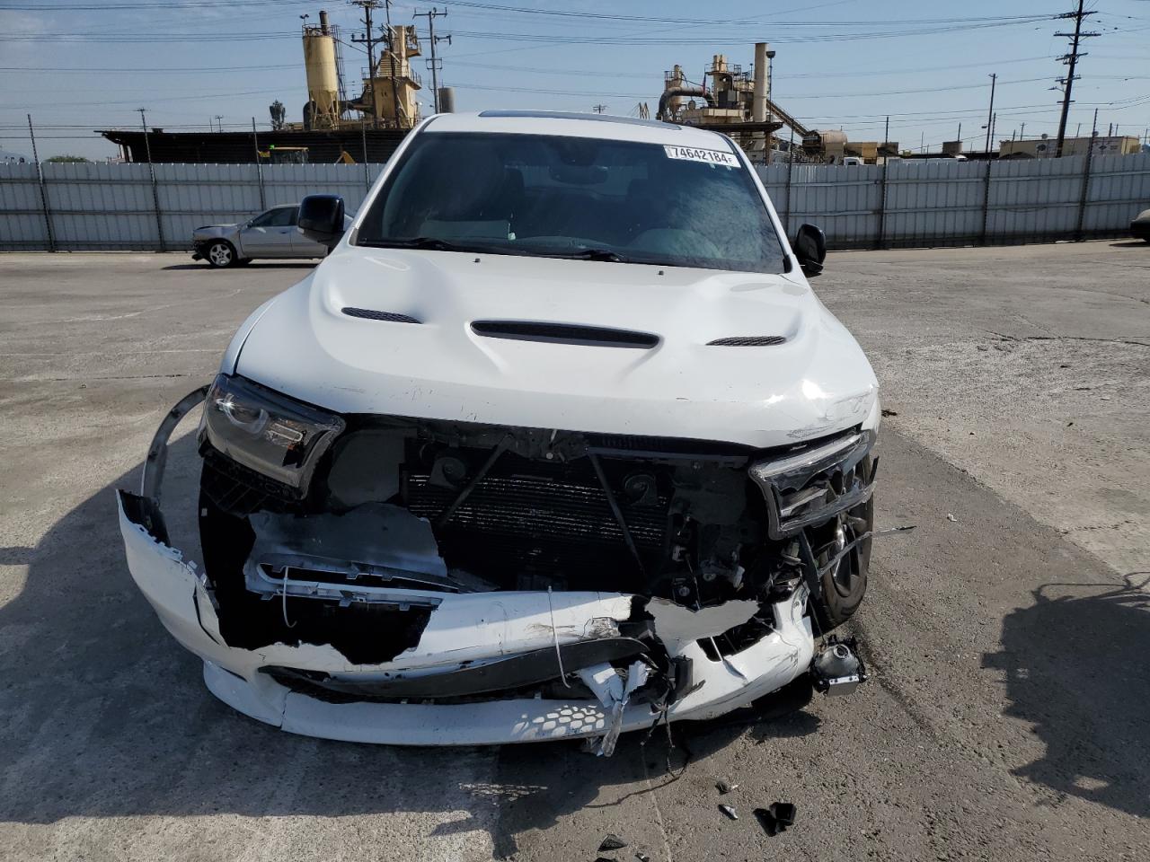 2018 Dodge Durango VIN 1C4SDHCT8JC226496 Copart auction photo, front end damage thumbnail 5