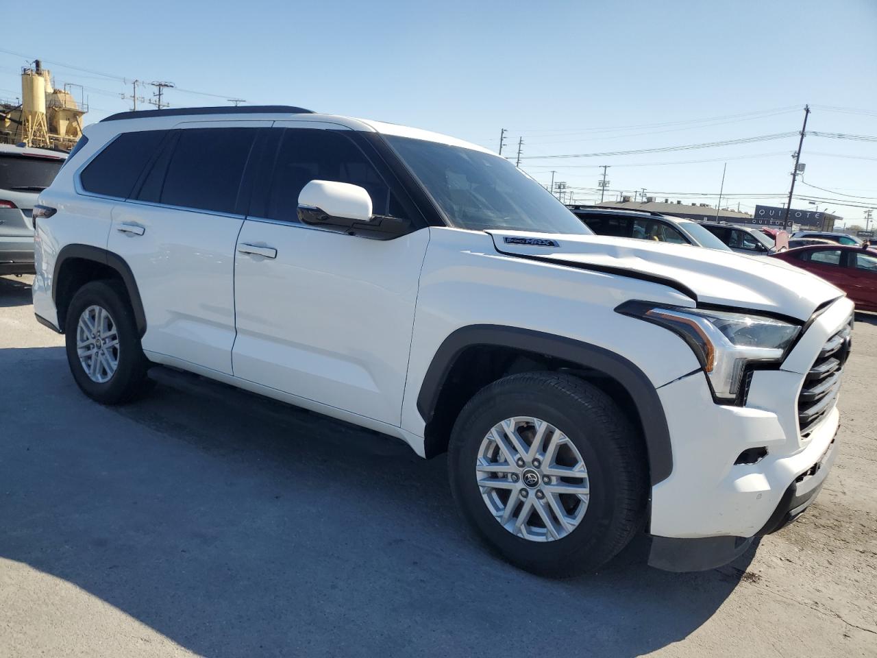 2023 Toyota Sequoia VIN 7SVAAABA1PX004224 Copart auction photo, damage history / front end damage thumbnail 4