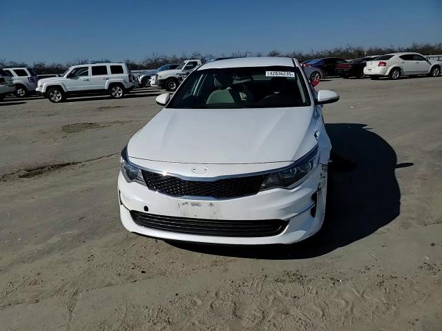 2016 KIA Optima VIN KNAGT4L37G5093192 Copart auction photo, rear end / front end damage thumbnail 11