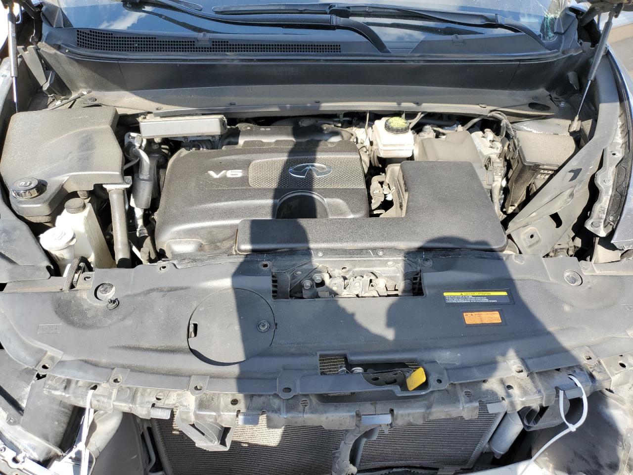 2020 Infiniti QX60 VIN 5N1DL0MN5LC525455 Copart auction photo, front end damage thumbnail 12