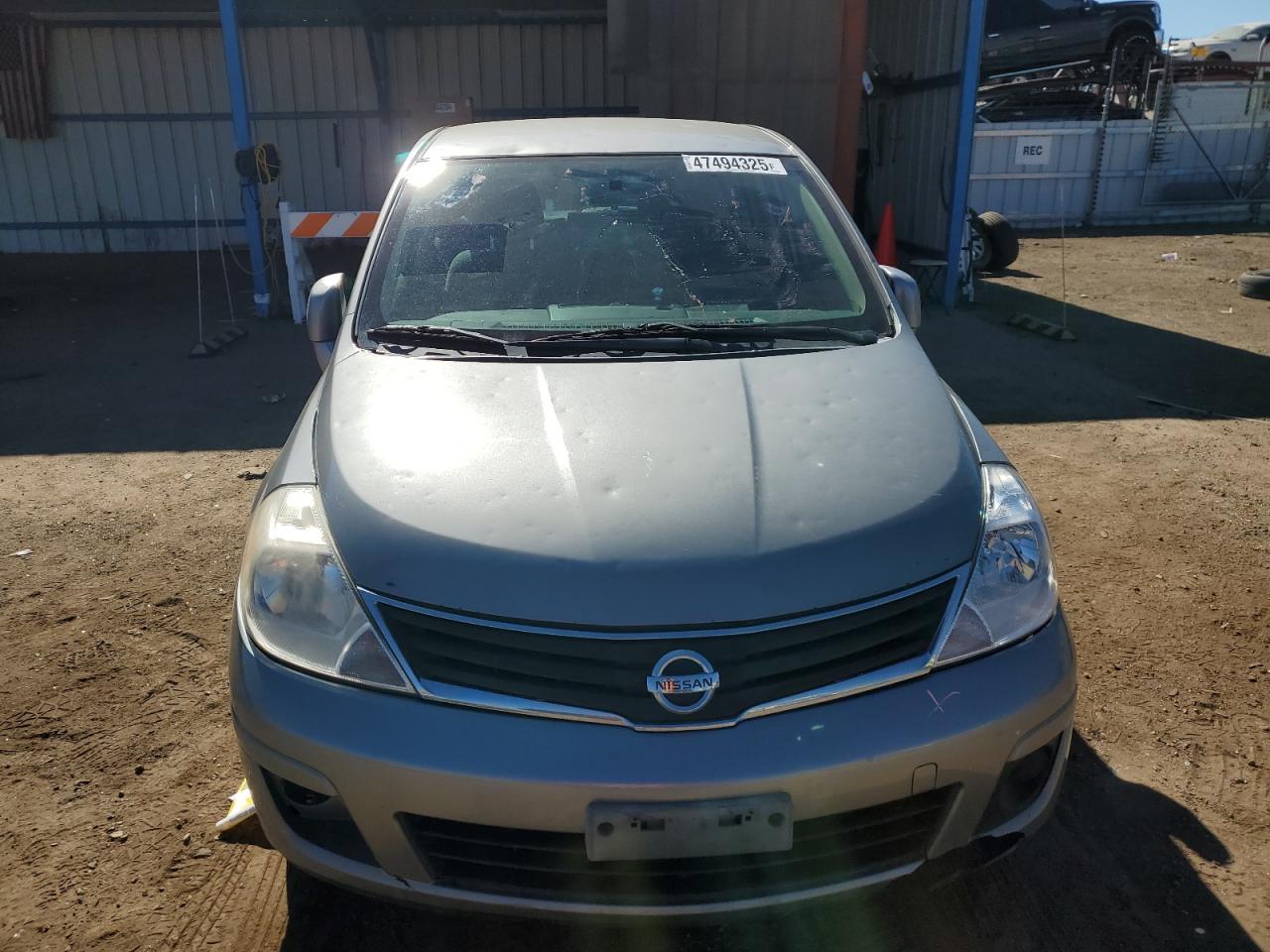 2012 Nissan Versa VIN 3N1BC1CP7CK816380 Copart auction photo, rear end / front end damage thumbnail 5