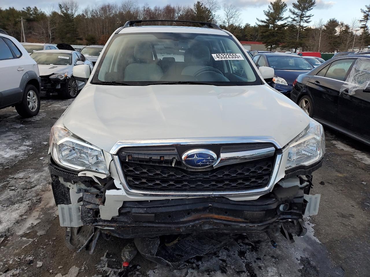 2014 Subaru Forester VIN JF2SJAEC8EH482953 Copart auction photo, front end / minor dent/scratches damage thumbnail 5