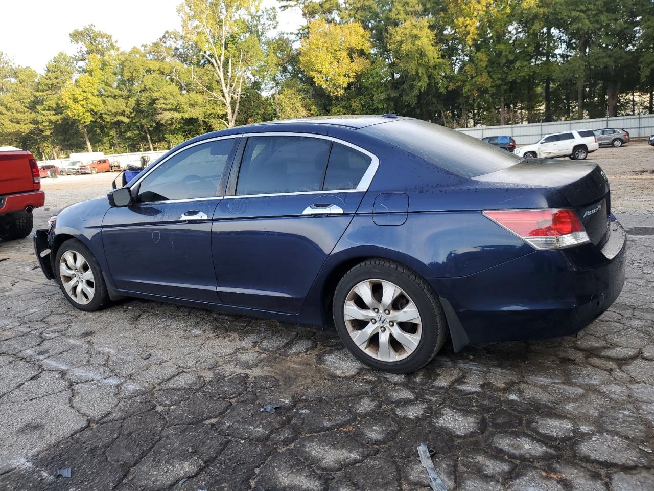 2008 Honda Accord VIN 1HGCP36898A087637 Copart auction photo, front end damage thumbnail 2