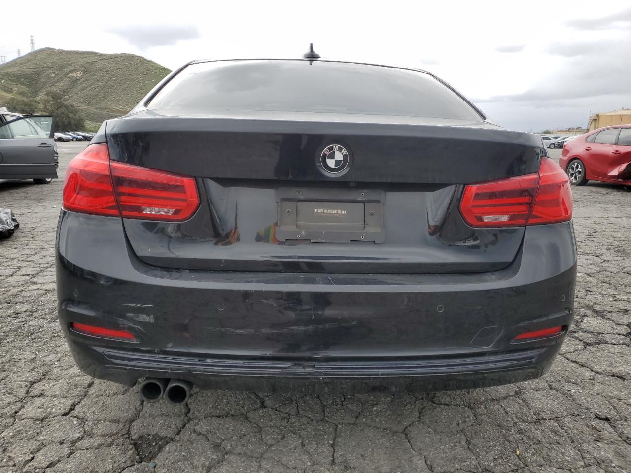 2016 BMW 3er VIN WBA8E9G55GNT86211 Copart auction photo, all over damage thumbnail 6