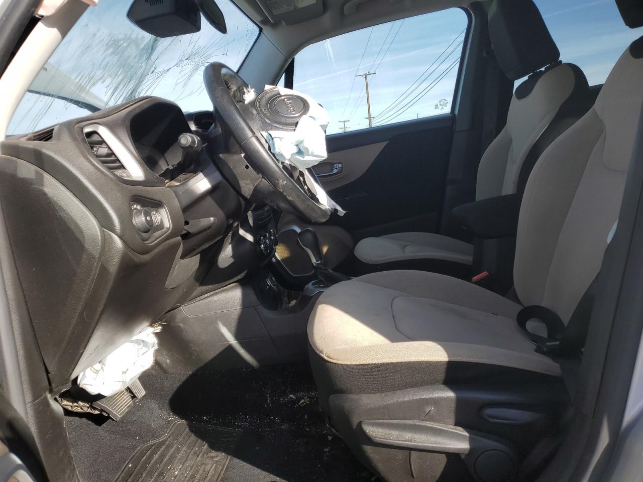 2016 Jeep Renegade VIN ZACCJABT7GPD08245 Copart auction photo, front end / side damage thumbnail 7