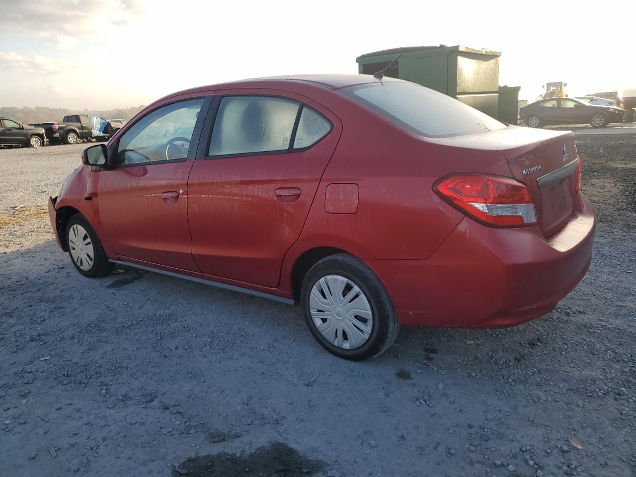 2019 Mitsubishi Mirage VIN ML32F3FJ5KHF15059 Copart auction photo, front end damage thumbnail 2