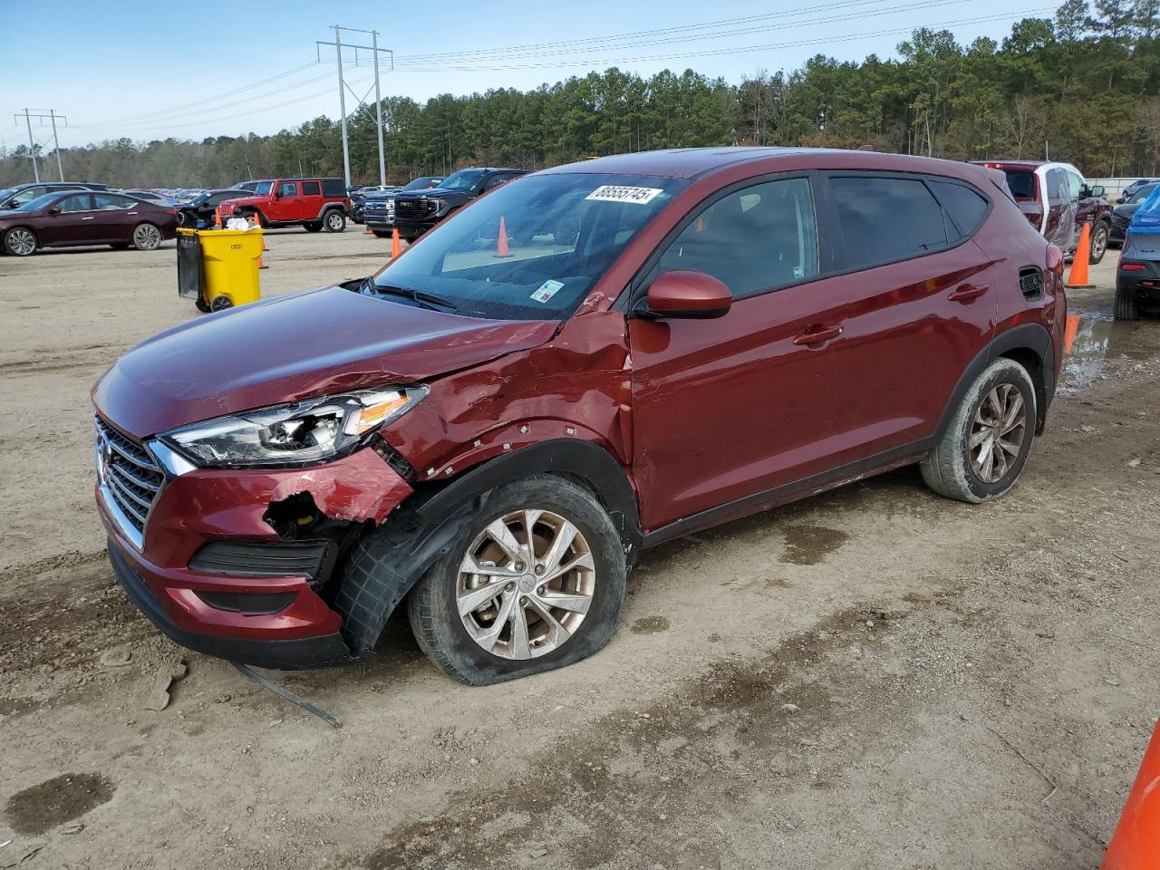 2020 Hyundai Tucson VIN KM8J23A42LU181791