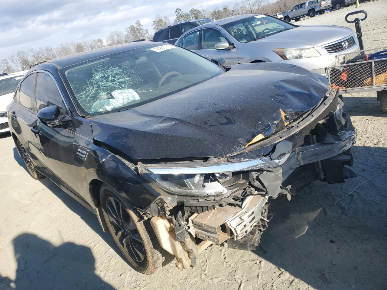 2016 Honda Civic VIN 19XFC2F53GE052417 Copart auction photo, front end damage thumbnail 4