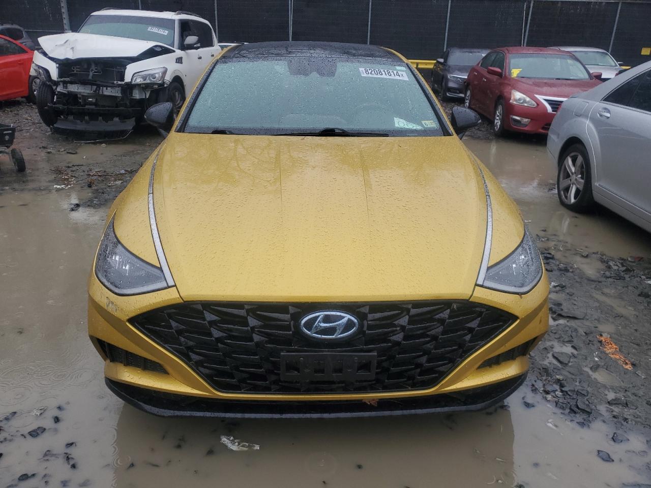 2020 Hyundai Sonata VIN 5NPEJ4J26LH033120 Copart auction photo, undercarriage damage thumbnail 5