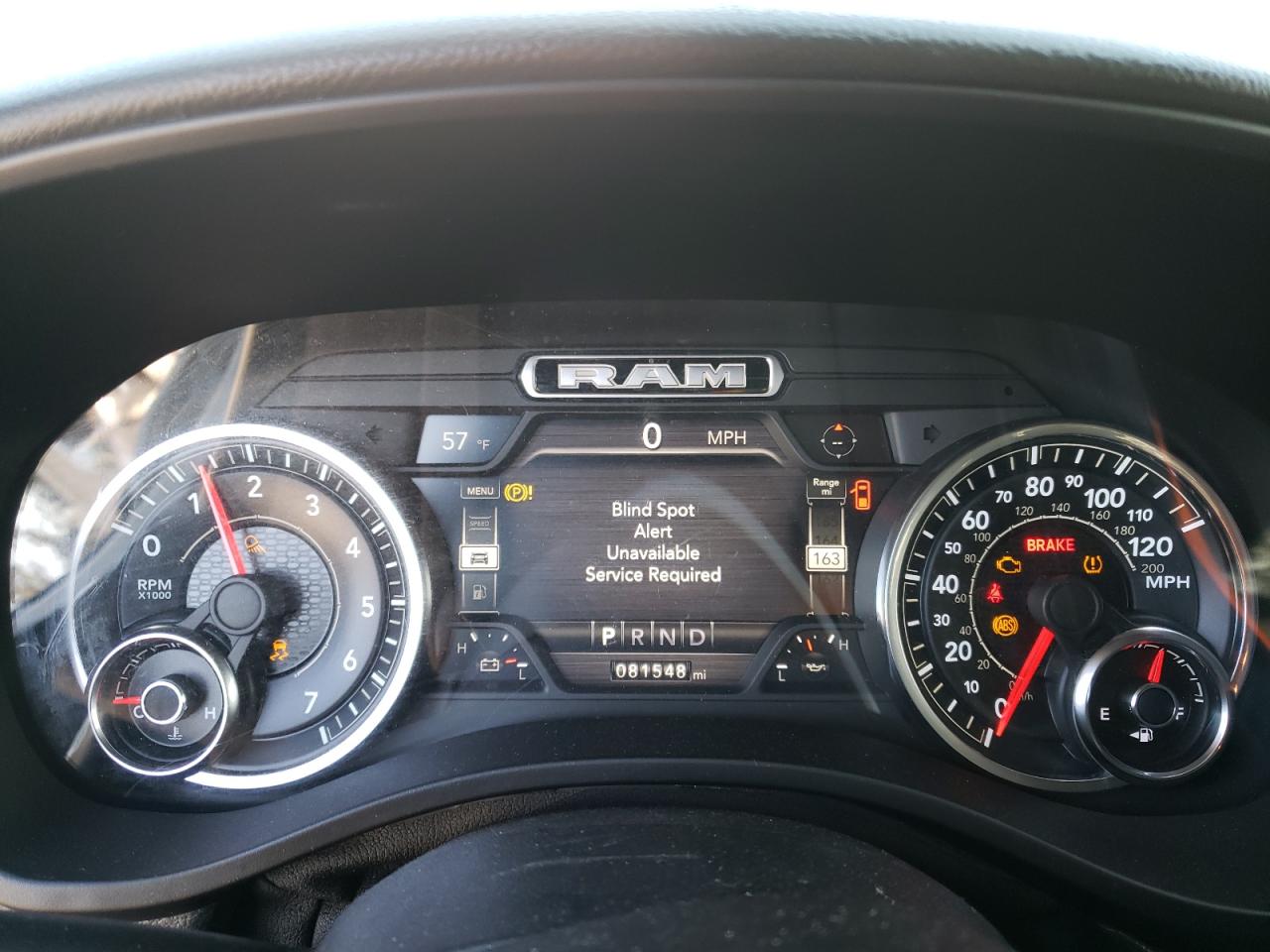 2020 RAM 1500 VIN 1C6RREFTXLN344784 Copart auction photo, front end damage thumbnail 9