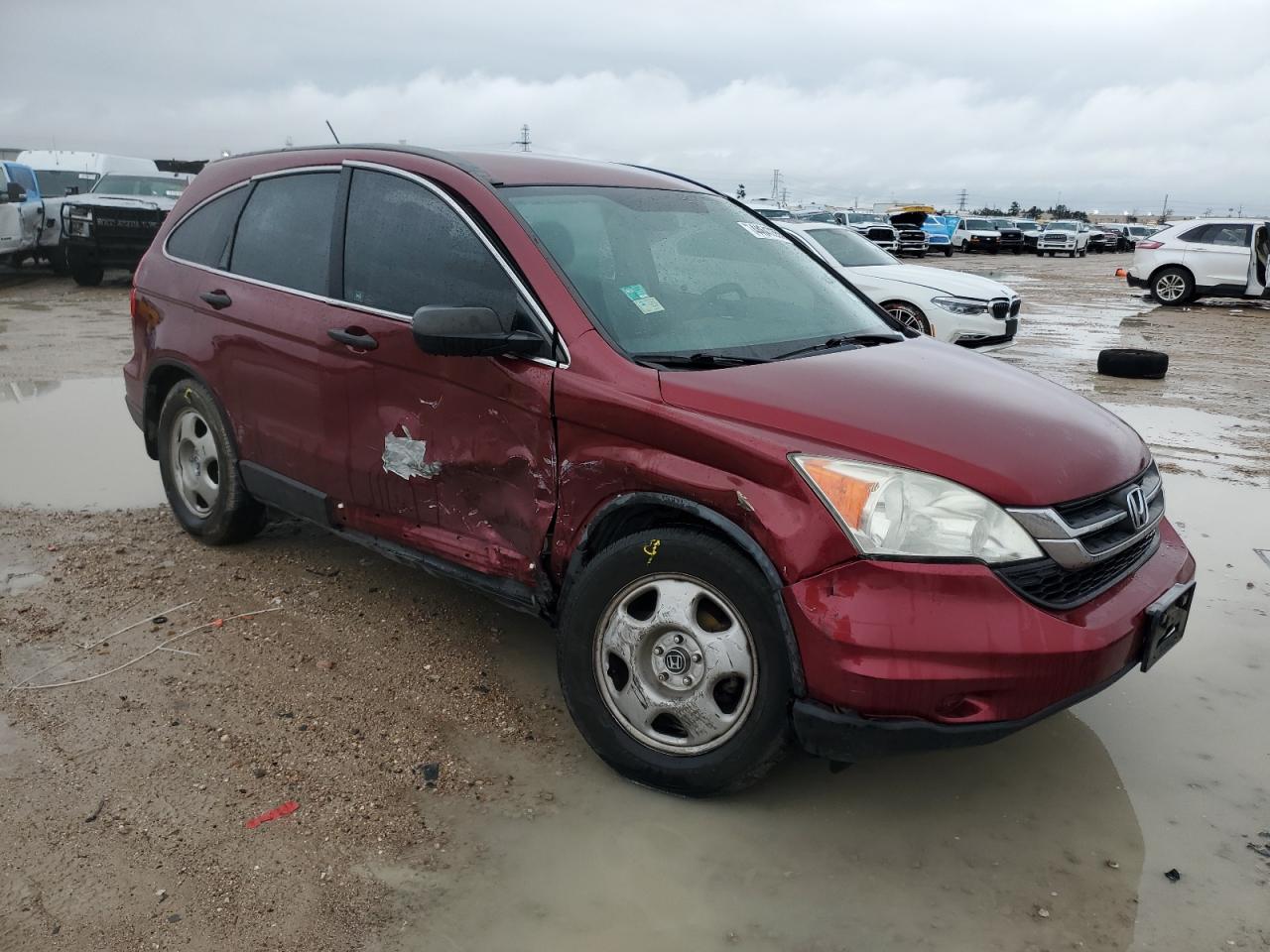 2011 Honda CR-V VIN 5J6RE3H33BL060598 Copart auction photo, side / minor dent/scratches damage thumbnail 4