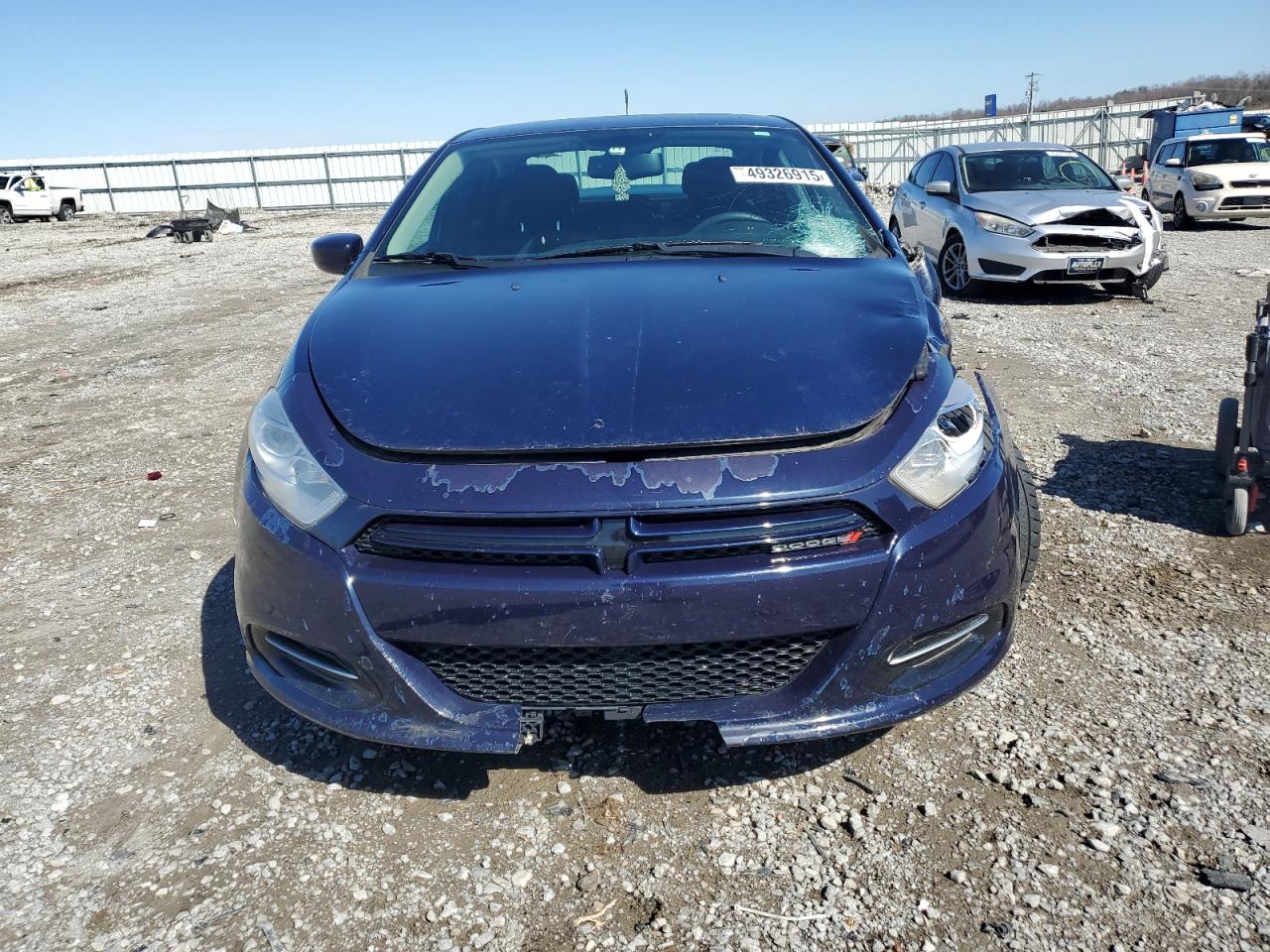 2013 Dodge Dart VIN 1C3CDFBA1DD241952 Copart auction photo, front end / side damage thumbnail 5