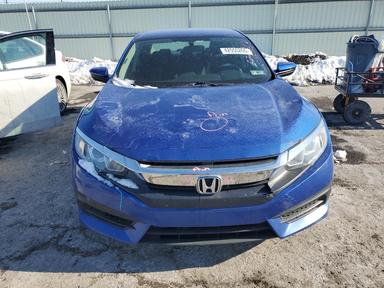 2018 Honda Civic VIN 2HGFC2F52JH572556 Copart auction photo, rear end damage thumbnail 5