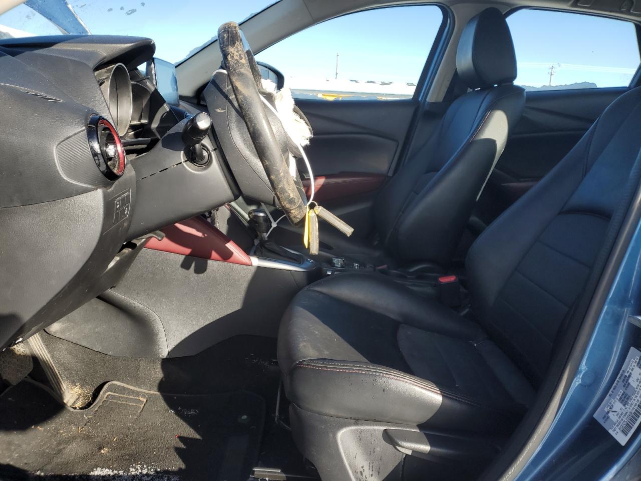 2018 Mazda CX-3 VIN JM1DKFC75J0309438 Copart auction photo, front end / side damage thumbnail 7