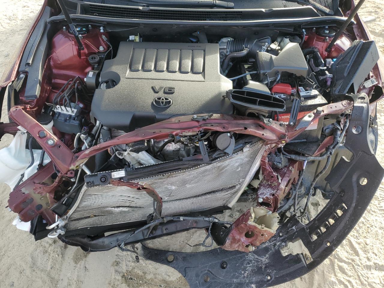 2013 Toyota Avalon VIN 4T1BK1EB8DU051825 Copart auction photo, front end / rear end damage thumbnail 12