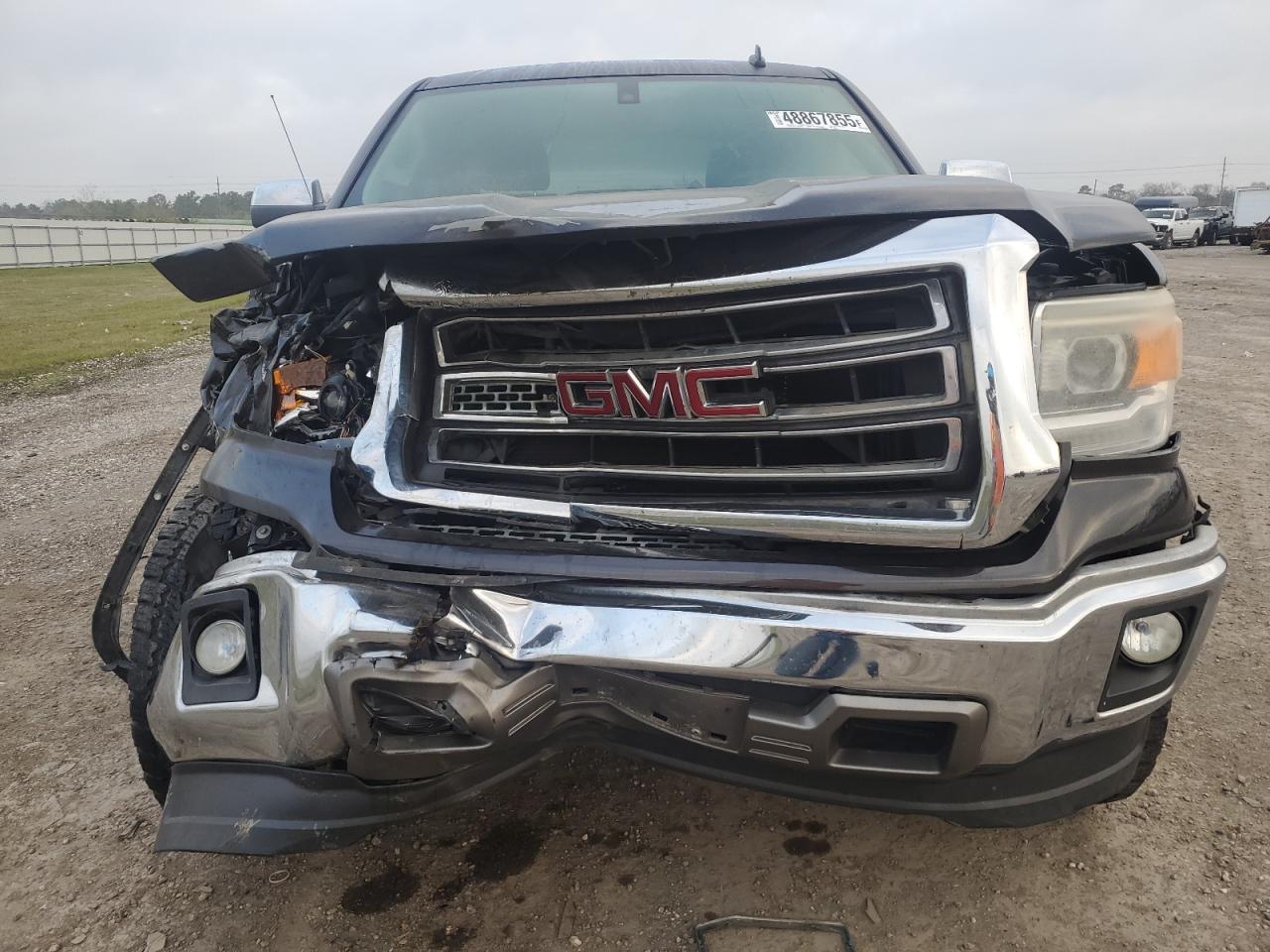 2014 GMC Sierra VIN 3GTP1VEC0EG360092 Copart auction photo, front end / side damage thumbnail 5