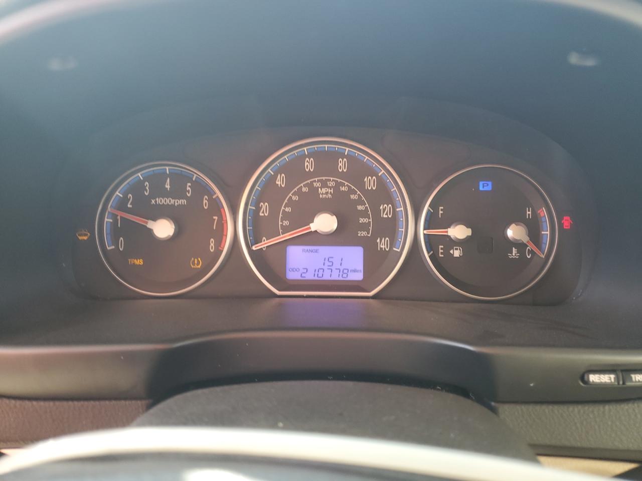 2009 Hyundai Santa Fe VIN 5NMSH73E09H252961 Copart auction photo, front end damage thumbnail 9