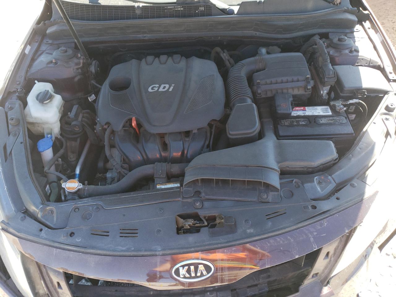 2012 KIA Optima VIN 5XXGM4A70CG064810 Copart auction photo, front end / minor dent/scratches damage thumbnail 12