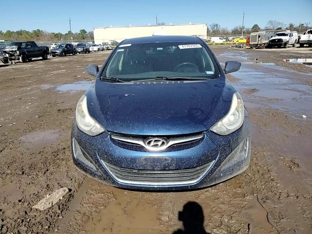 2016 Hyundai Elantra VIN 5NPDH4AE8GH737200 Copart auction photo, side / rear end damage thumbnail 11