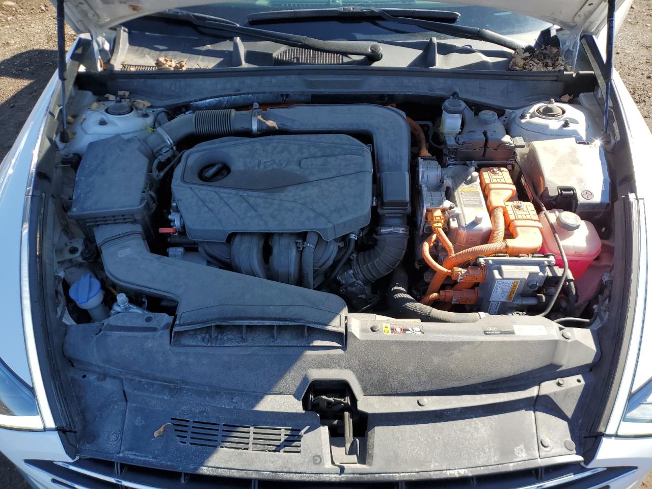 2022 Hyundai Sonata VIN KMHL24JJ0NA041716 Copart auction photo, rear end damage thumbnail 11