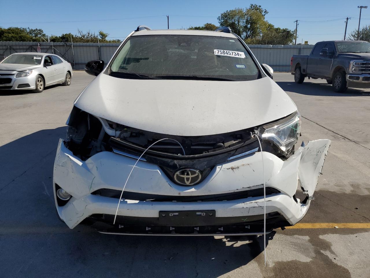 2018 Toyota RAV 4 VIN JTMWFREV1JJ208014 Copart auction photo, front end / side damage thumbnail 5