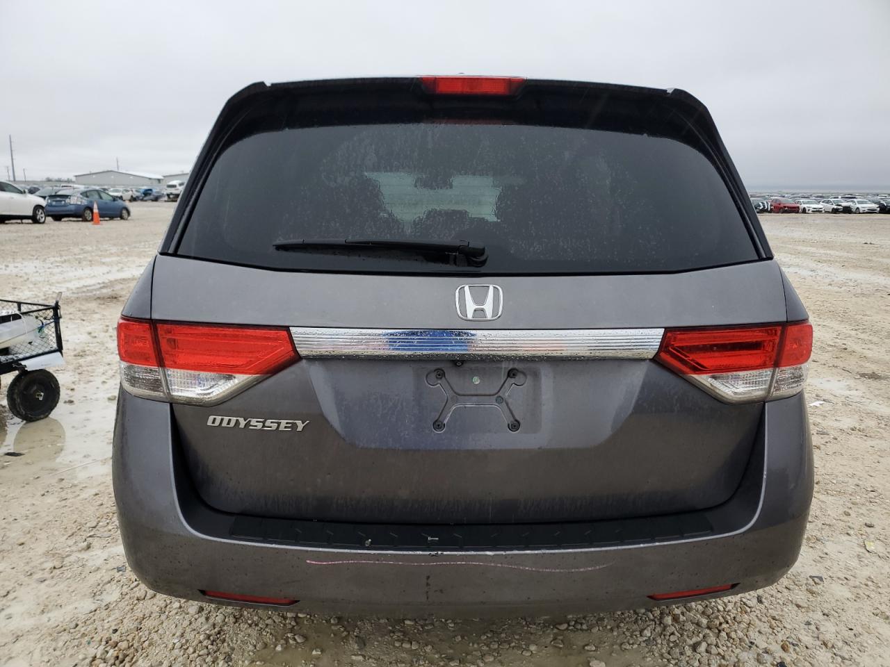 2014 Honda Odyssey VIN 5FNRL5H68EB006626 Copart auction photo, front end / mechanical damage thumbnail 6