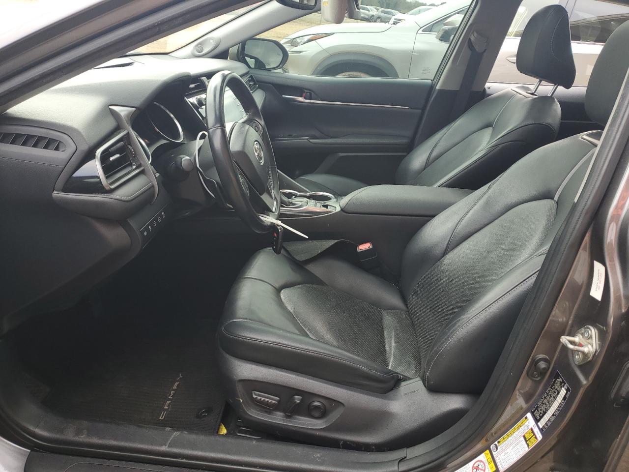 2019 Toyota Camry VIN 4T1B61HK6KU734233 Copart auction photo, front end / side damage thumbnail 7