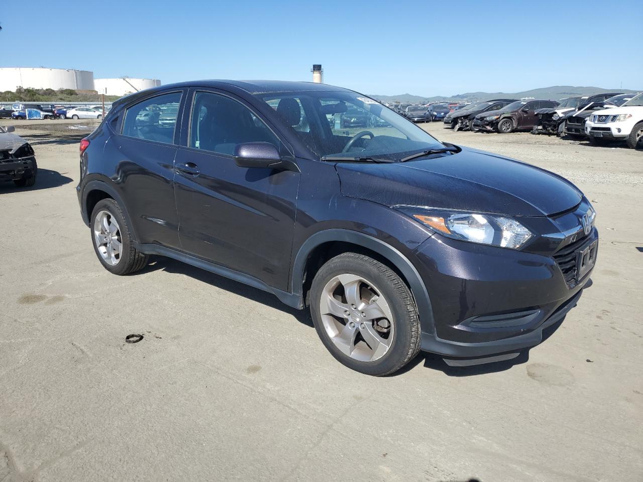 2017 Honda HR-V VIN 3CZRU6H38HG702601 Copart auction photo, rear end damage thumbnail 4